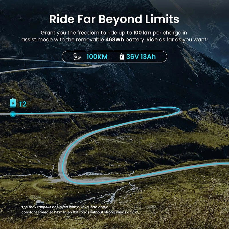 Eglide T2 elektriskais velosipēds Eglide T2 elektriskais velosipēds
